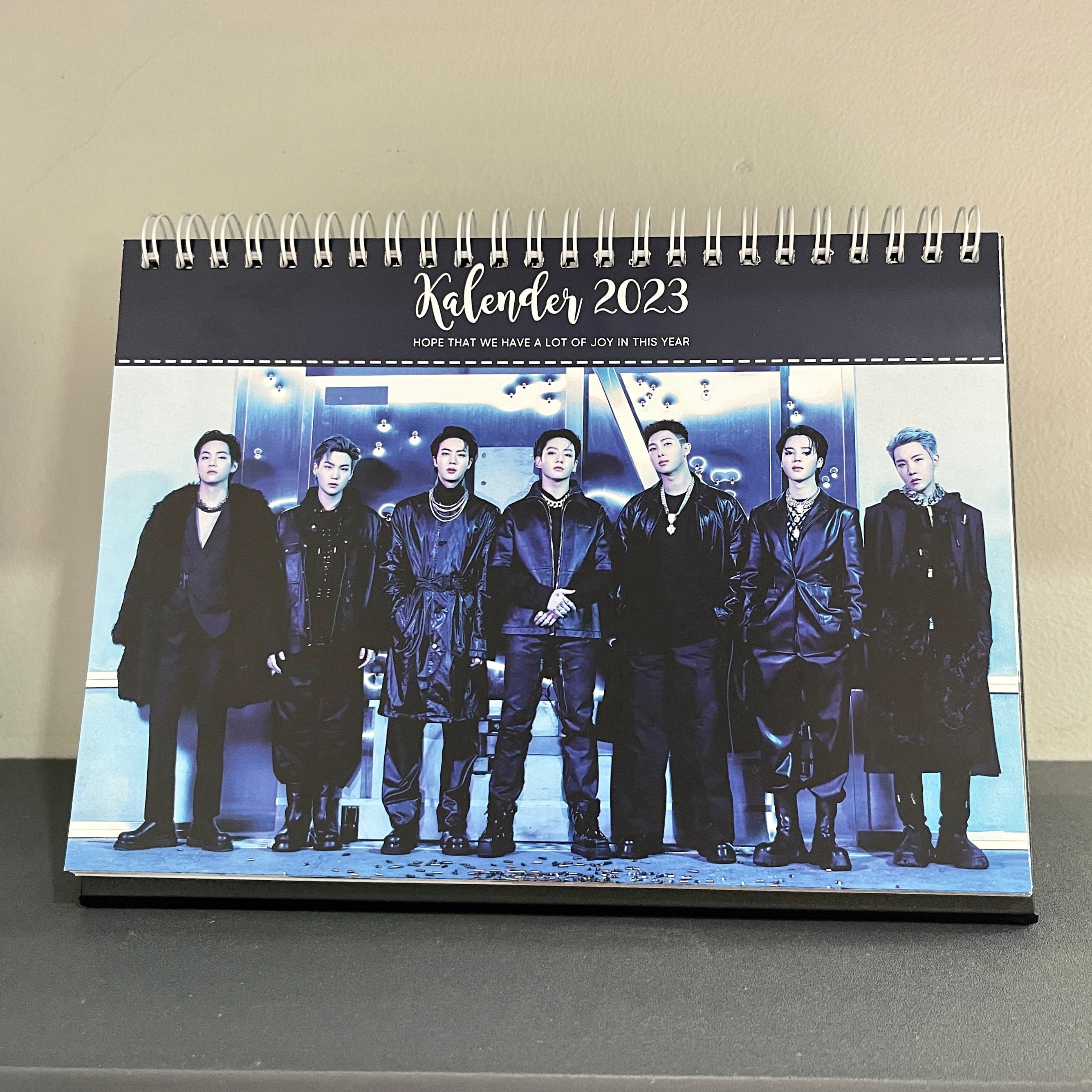 BTS Table / Desk Calendar 2023 Hardcover Premium Quality - Etsy