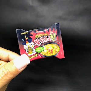 S*my*ng Korean Noodles Fridge Miniature Magnet