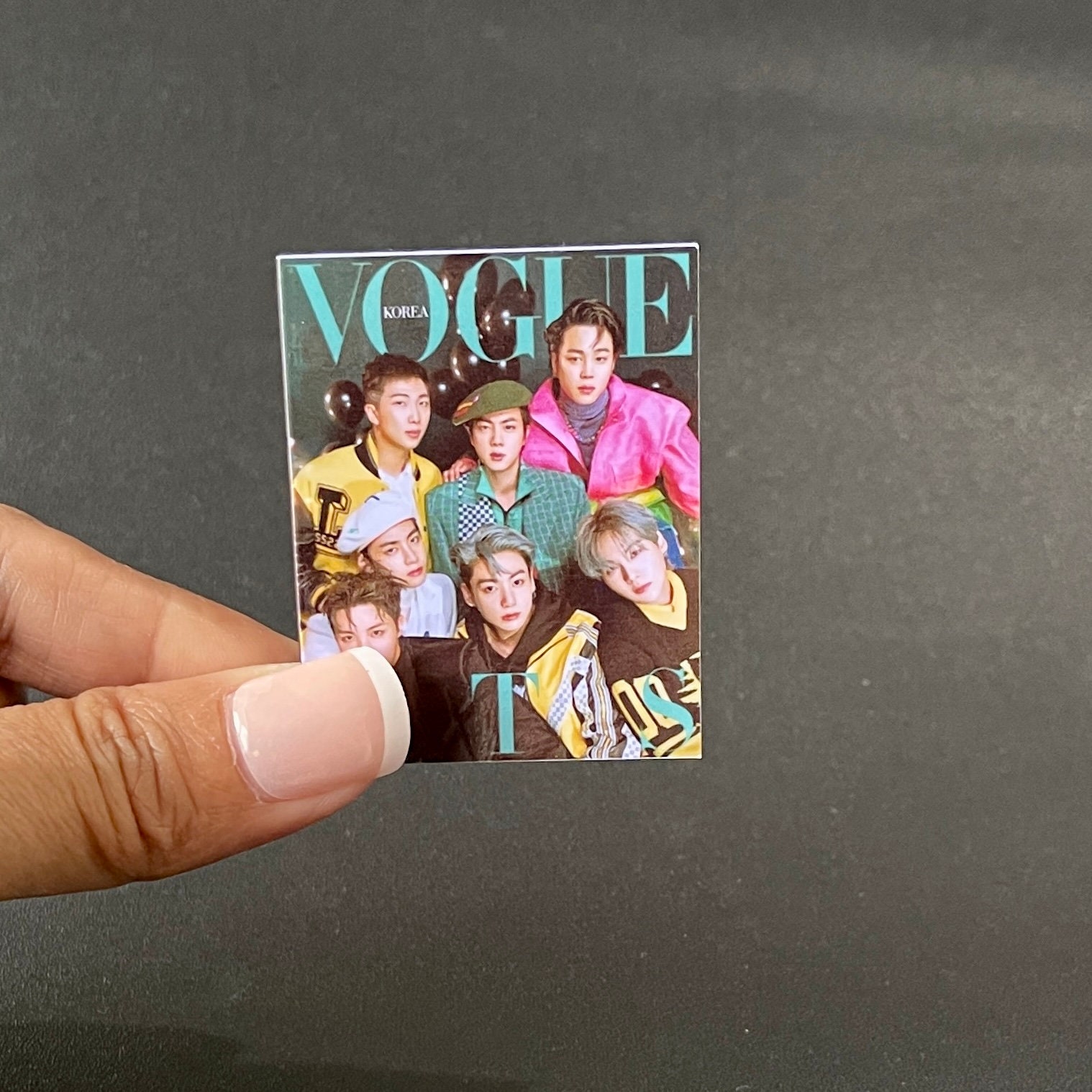 Vogue B.T.S Magazine Fridge Miniature Magnets