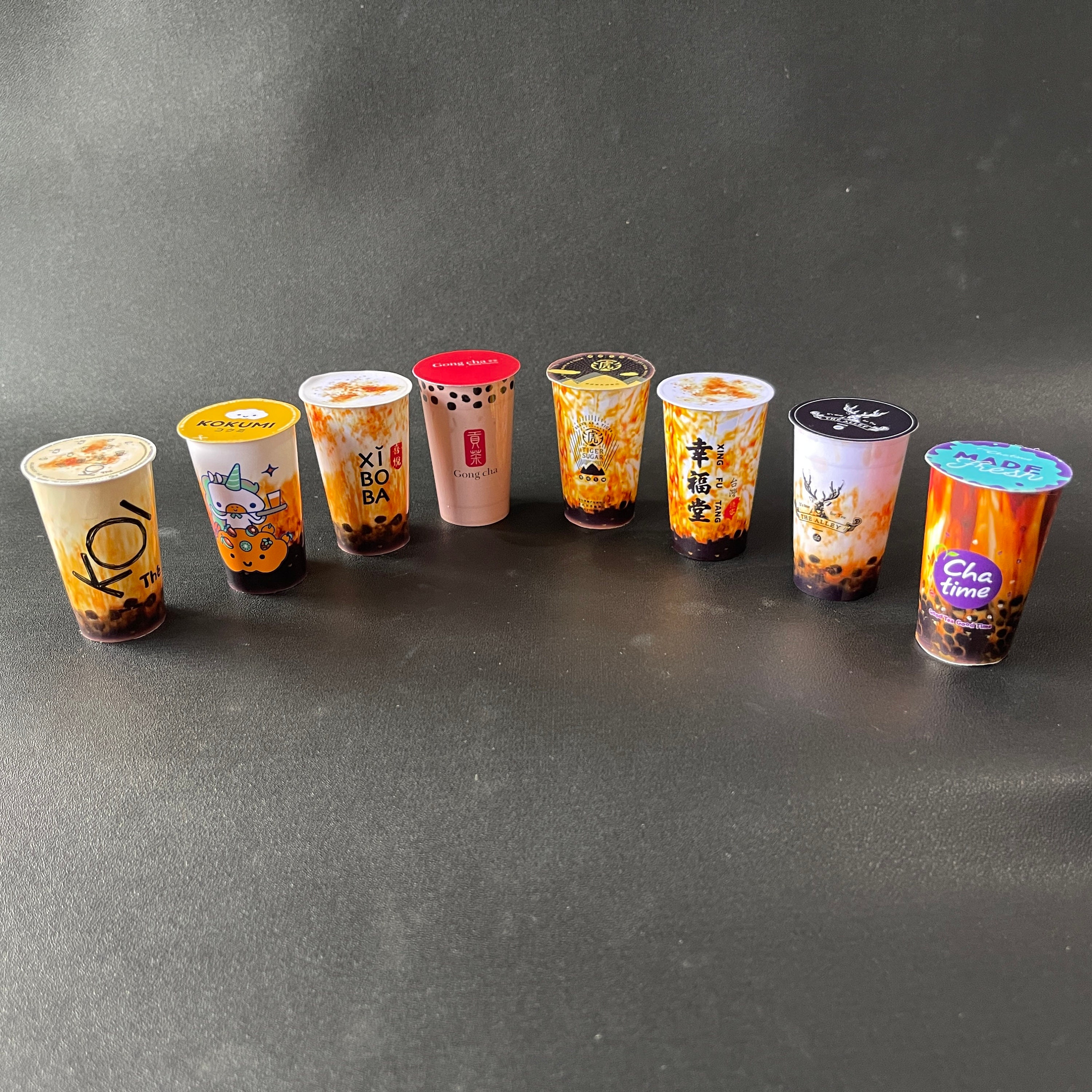 Miniature Iced Coffee Cup, Dollhouse Bubble Tea Cup, Kawaii Fake Foo, MiniatureSweet, Kawaii Resin Crafts, Decoden Cabochons Supplies