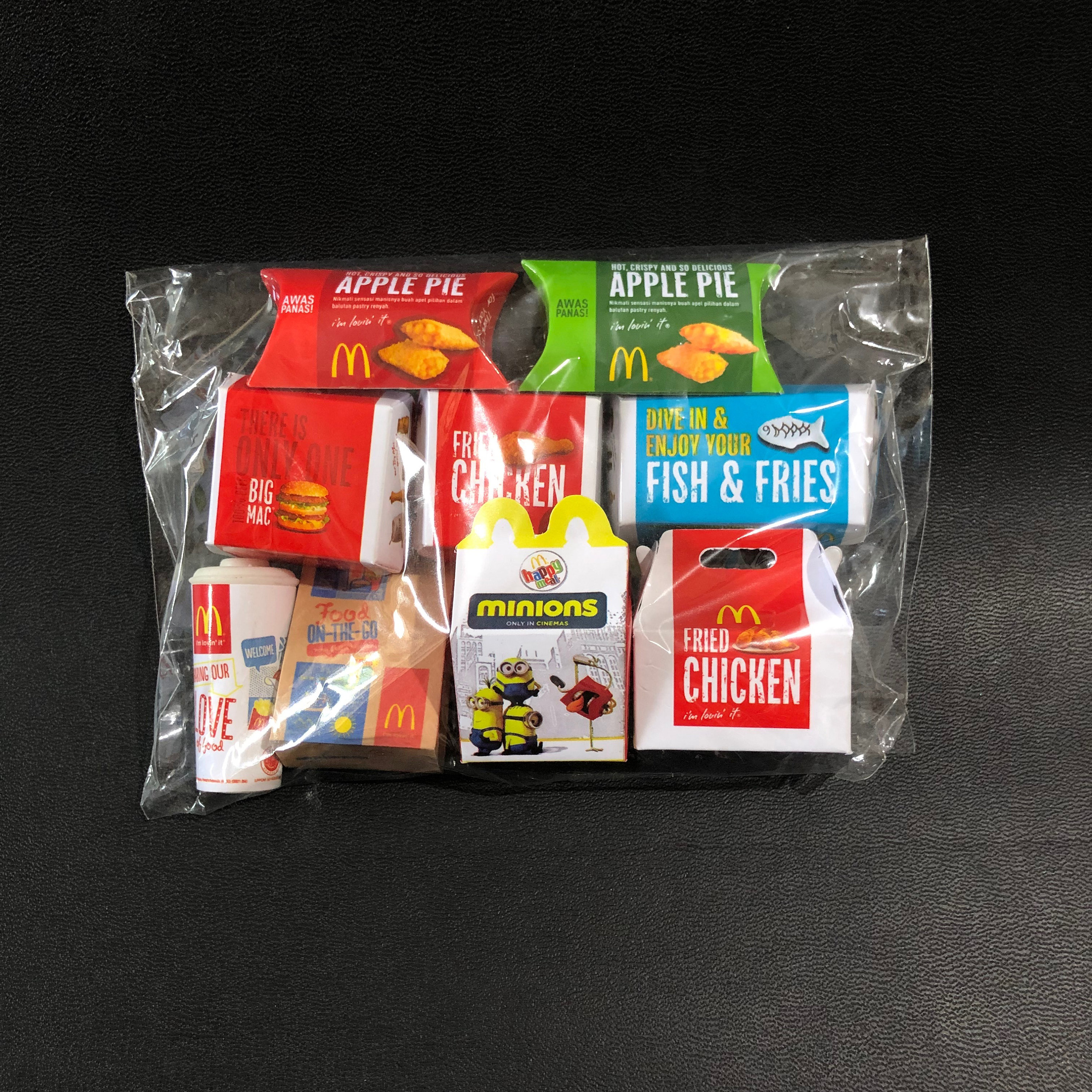 マクドナルドのミニチュア冷蔵庫マグネットお土産 - Etsy 日本