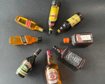 Liquors Miniature Fridge Magnets