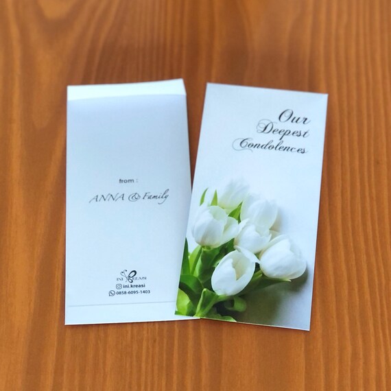 Tarjetas De Condolencias Con Sobres, Juego De 24 Tarjetas De