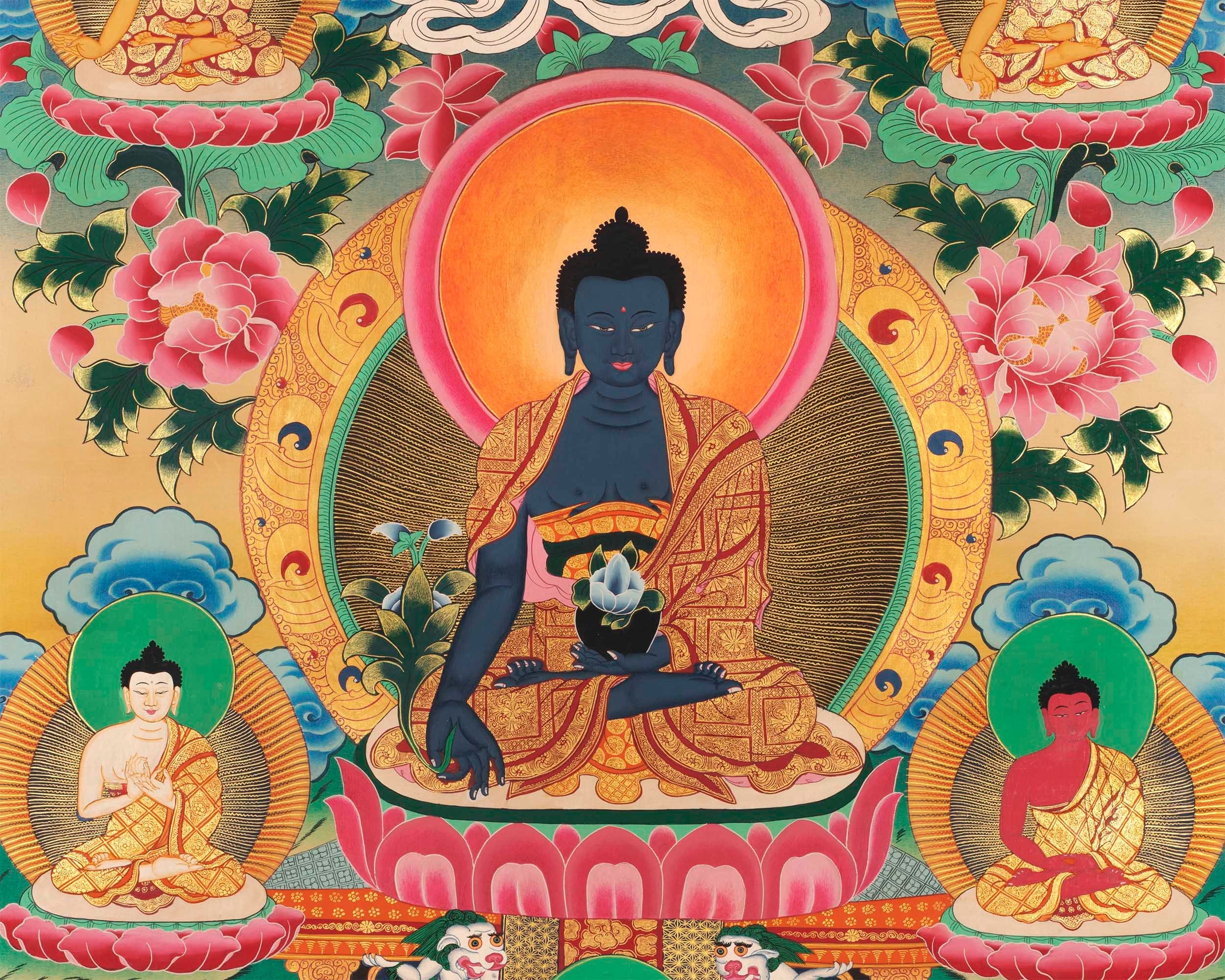 チベット仏画、タンカ 仏画 （タンカ) Thangka チベット仏画掛け軸 : 中国貿易公司ctc