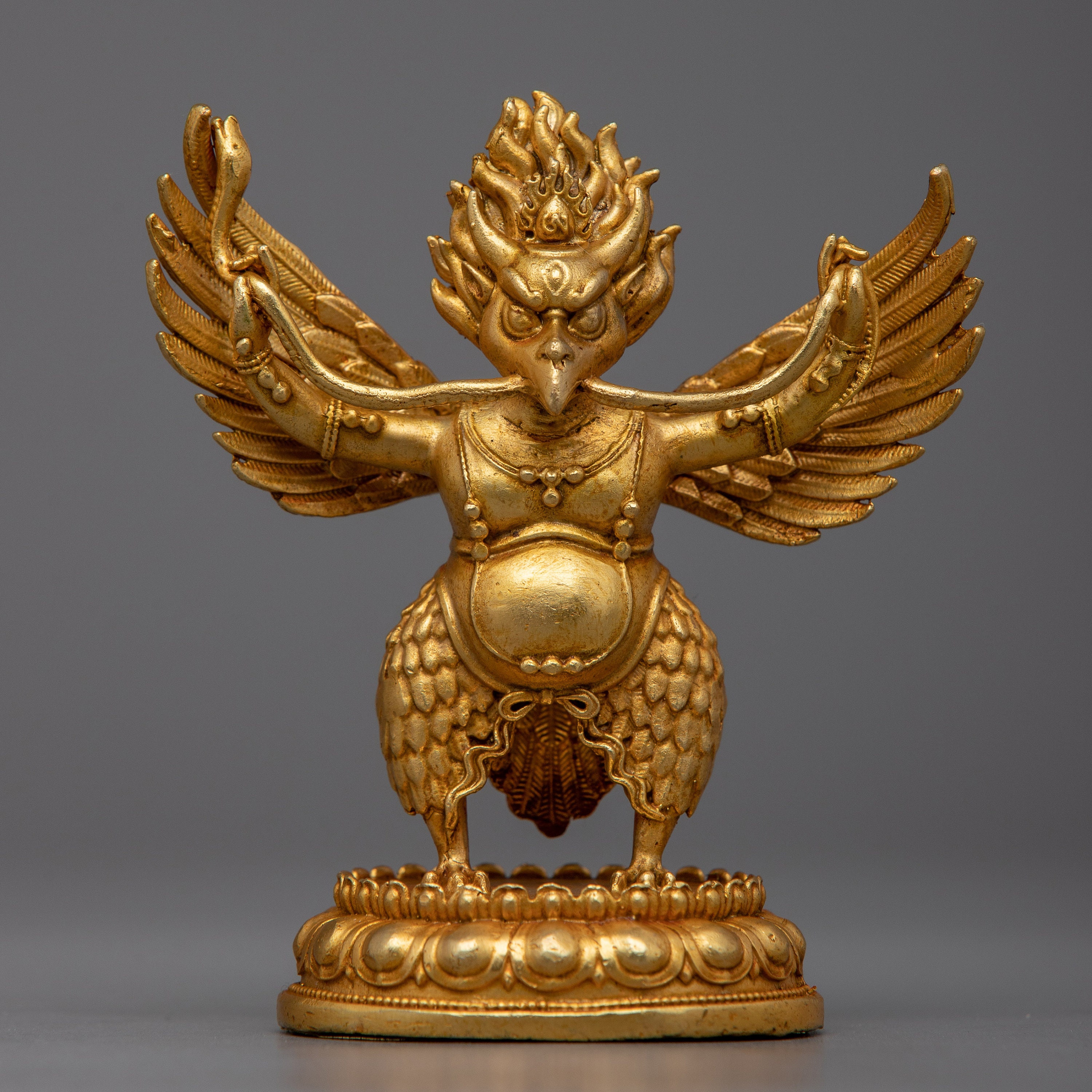 Machine Made Mythical Bird Garuda Statue for Religious Home Decor | Hinduism God | King of Birds | Symbol of Protection | Traditional Art |