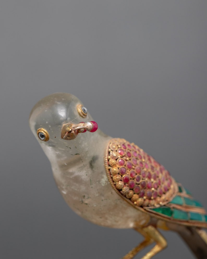 Crystal Bird Bird Collectible Bird Figurine Healing Etsy