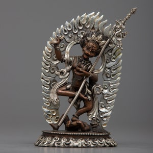 Lion Face Dakini Singha Mukha Statue for Divine Wisdom | Khandroma Senge Dongma | Tantric Yidam deity | Meditation Art | Vajrayama Buddhism