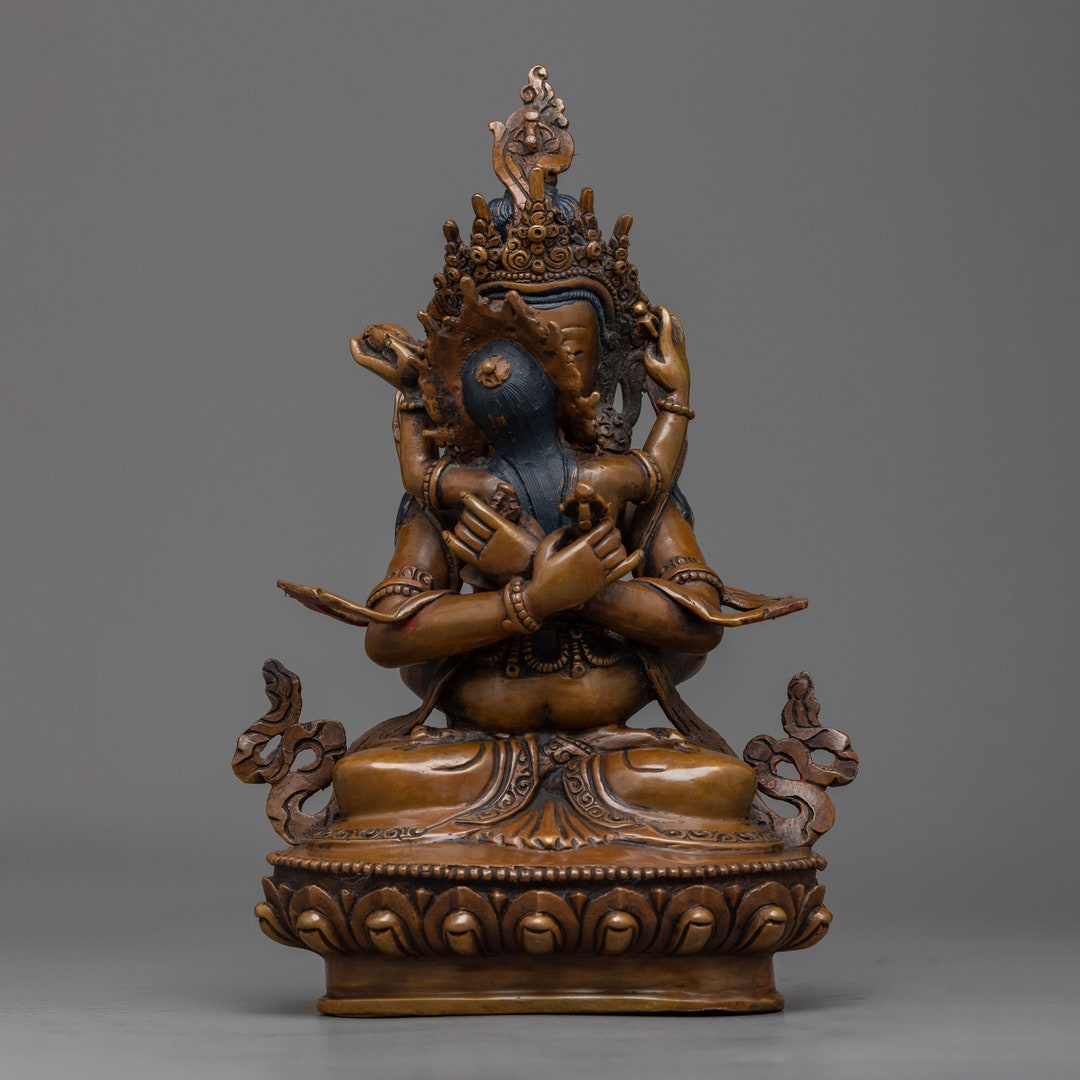 仏具 ネパール仏像 ストゥーパ(仏塔)2 14.5cm ホーム＆キッチン 真珠と