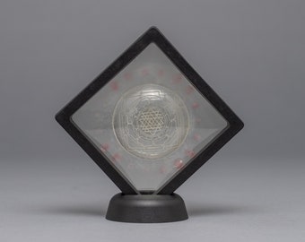 Floating Mandala Display Case Stand  | Floating Plastic Frame | Gift For Buddhist | Collectors Display Frame | 3D Mandala Display
