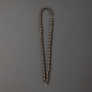 Buddhist Bodhi Mala Prayer Beads | 60cm Tibetan Mala Necklace | 22mm Wooden Beads | Meditation & Mantra Rosary | Buddhist Spiritual Jewelry
