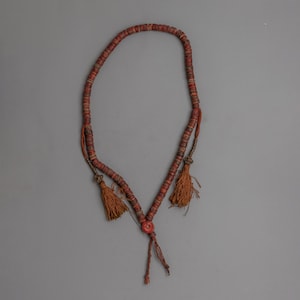 Buddhist Tibetan Yak Bone Mala  for Peaceful Meditation and Spiritual Awakening | Tibetan Jaap Mala | Himalayan Treasures | Mala Counter