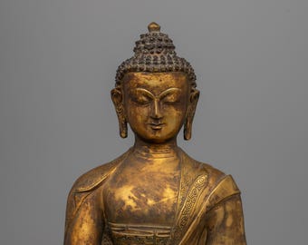 釈迦牟尼仏の銅像 | 仏教瞑想像 | 悟りと平和の像 | 神聖な祭壇