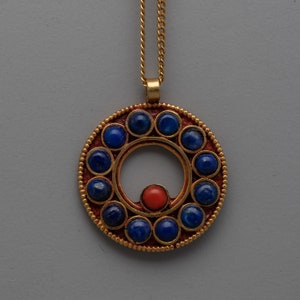 Tibetan Locket: Traditional Buddhist Amulet | Embrace Spirituality and Elegance | Sacred Symbol Amulet |  Spiritual Jewelry | Unique Design