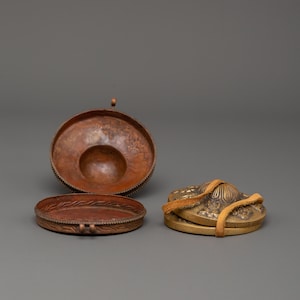 Tingsha Cymbals with Cover | Tibetan Meditation Bells for Sound Healing & Rituals | Energy Cleansing, Mantra Chants, and Spiritual Awakening