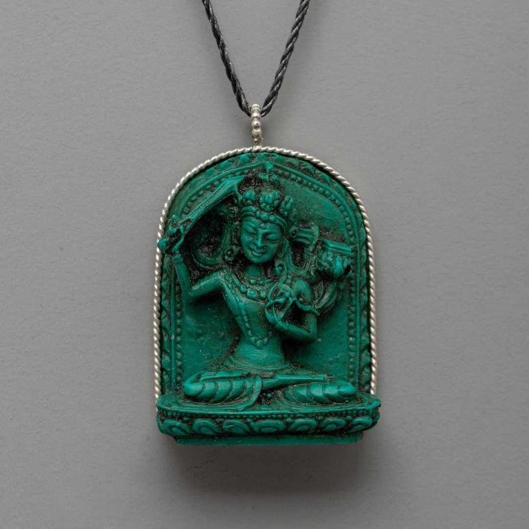 Spiritual Manjushri Buddha Locket | Buddha Pendant for Wisdom ...