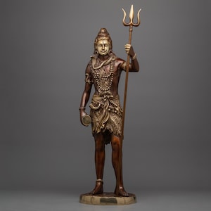 Shiv Shankar Statue | Lord Shiva Statue | Mahadev Statue | Hindu God | Adiyogi Statue | Meditating Shiva | Indian Arts | Home Decor Idol