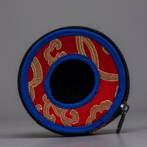 Buddhist Tingsha Bell Cover Case | Tingsha Cymbal Cover Box | Meditation | Sound Healing Tingsha | Religious Gifts | Spiritual Home Decor |