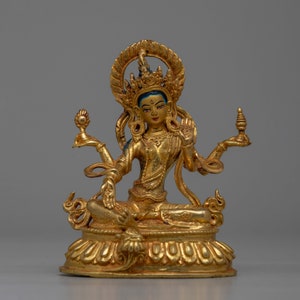 Hindu Goddess Lakshmi Mata Statue A Timeless Emblem Of Wealth & Divine Blessings | Devi Lakshmi Artwork| Sacred Hinduism Decor | From Nepal