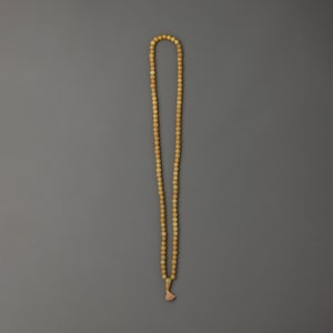 Mala for Dharma 54cm | 10mm Ethically Sourced Yak Bone Beads | Tibetan Prayer Mala | Buddhist Meditation Necklace | Spiritual Japa Mala
