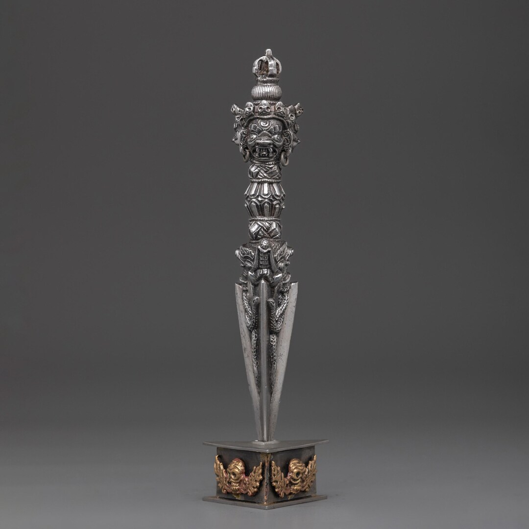 Tibetan Ritual Dagger Phurba | Buddhist Sacred Ritual Tool | Spiritual ...