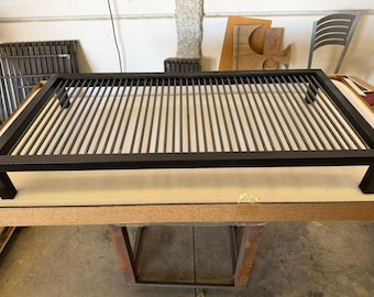 La Pampa Modular Argentine Grill | Handcrafted Portable BBQ for Wood & Charcoal | Removable Grates | Outdoor Cooking