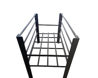 Rectangular Steel Brazier Grill, Barbecue, Chimney, Stove, and Paella Cooker | Steel BBQ Fire Box #TallerDelBBQ