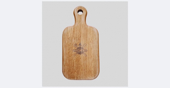 Set 02 Unidades de Tablas de Corte y Servicio de Madera de Haya con Mango. #TallerDelBBQ" Dimensiones 26cm x13cm x1.9mm