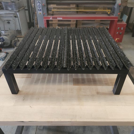 Parrilla Argentina Grill #TallerDelBBQ| | Leña o Carbón | Parrilla en V Canal | Acero Reforzado | Parrilla Desmontable  | Modelo Pampa V