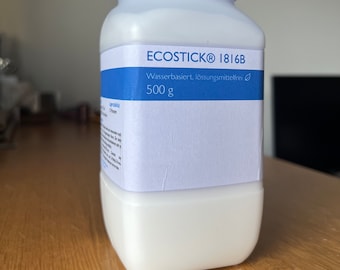 Ecostick 1816B - 250 g / 500 g - adesivo a base acqua per pelle