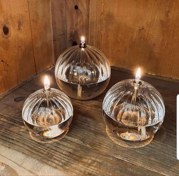 Modern glass oil lamps deals