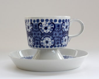 Arabia of Finland ALI Series Coffee Cup and Saucer