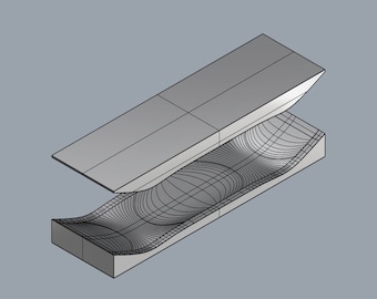 DIY Skateboard Press | 8" - 9" inches | PDF-Download | 3D File Download | File for making a skateboard press |