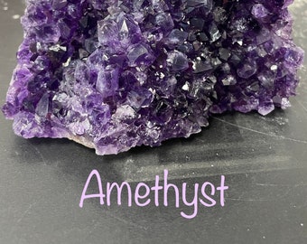 A wonderful druse of natural Amethyst. TOP quality.