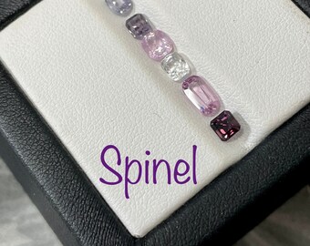 Spinel mix. Batch of multicolored Spinel. Burma Joint.