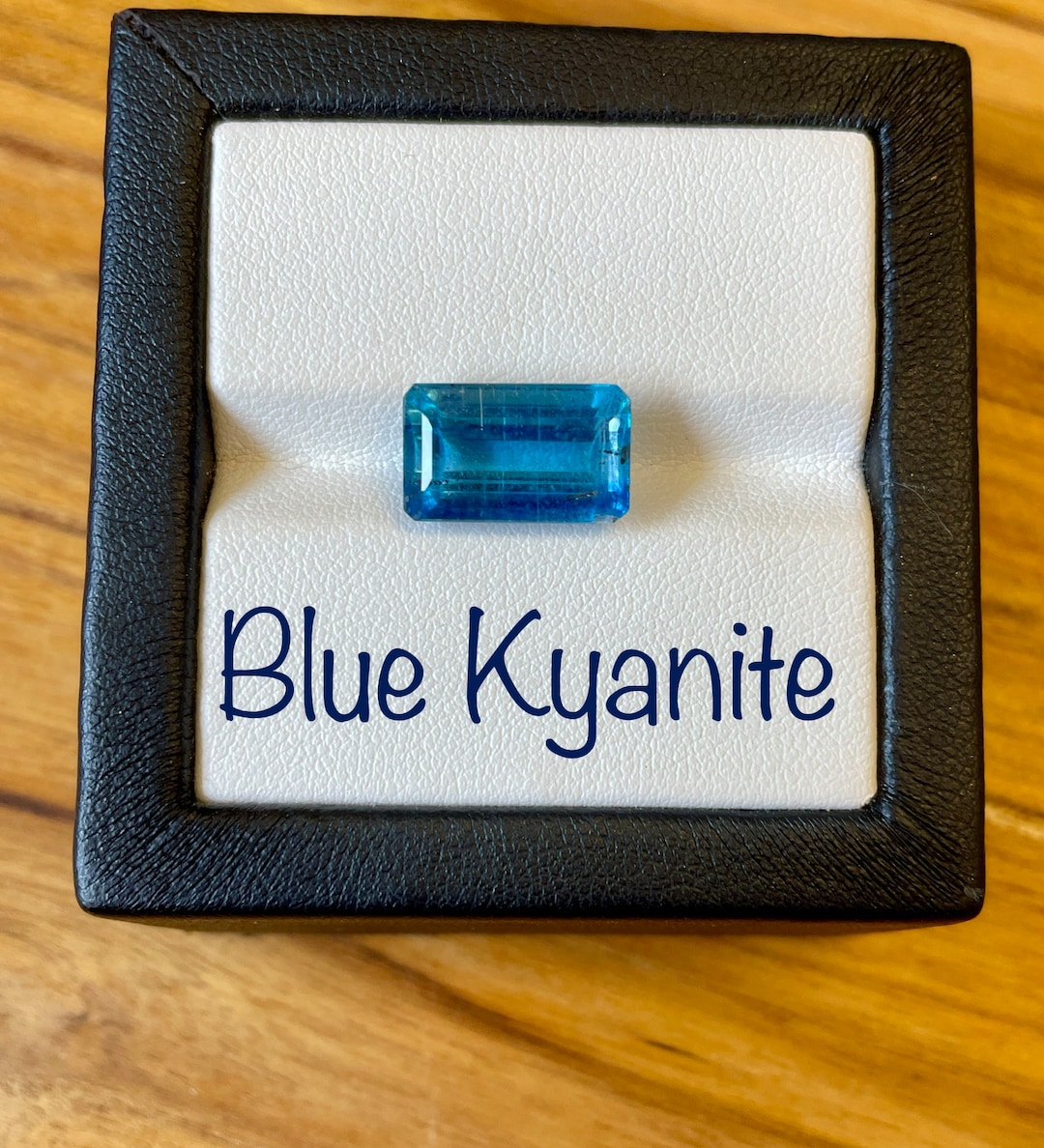 Kyanite Bleue-verte Naturelle Du Sri Lanka – 1,20 Carat, Non Traitée, Rare