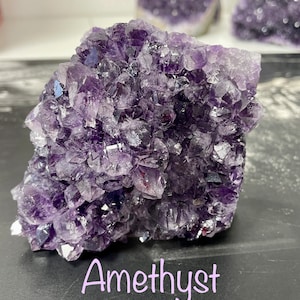 Druze of natural Amethyst.