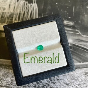 Bellissimo Smeraldo naturale.Minor oil(olio di cedro naturale).ldo taglio goccia.