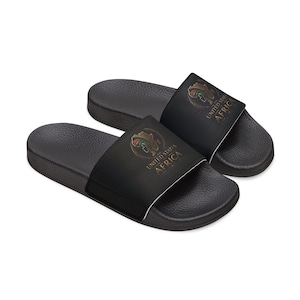 Black Slide Sandals | Youth Removable-Strap Sandal