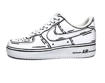 Cartoon Af1 | Etsy