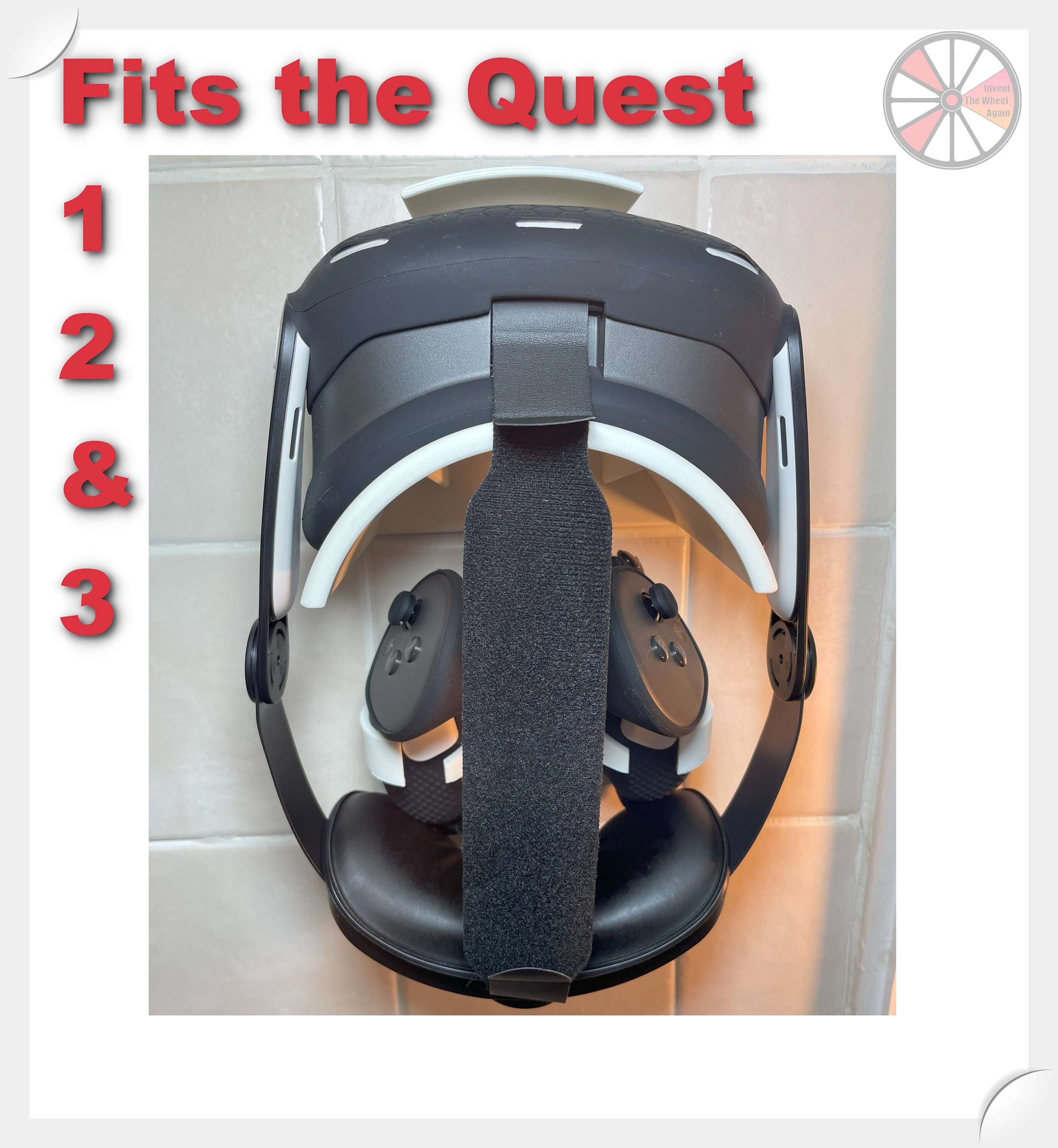 Estación de carga para auriculares Meta Quest 3 Vr, soporte de exhibición  Vr Accesorios para auriculares y controladores Oculus Quest 3 Vr