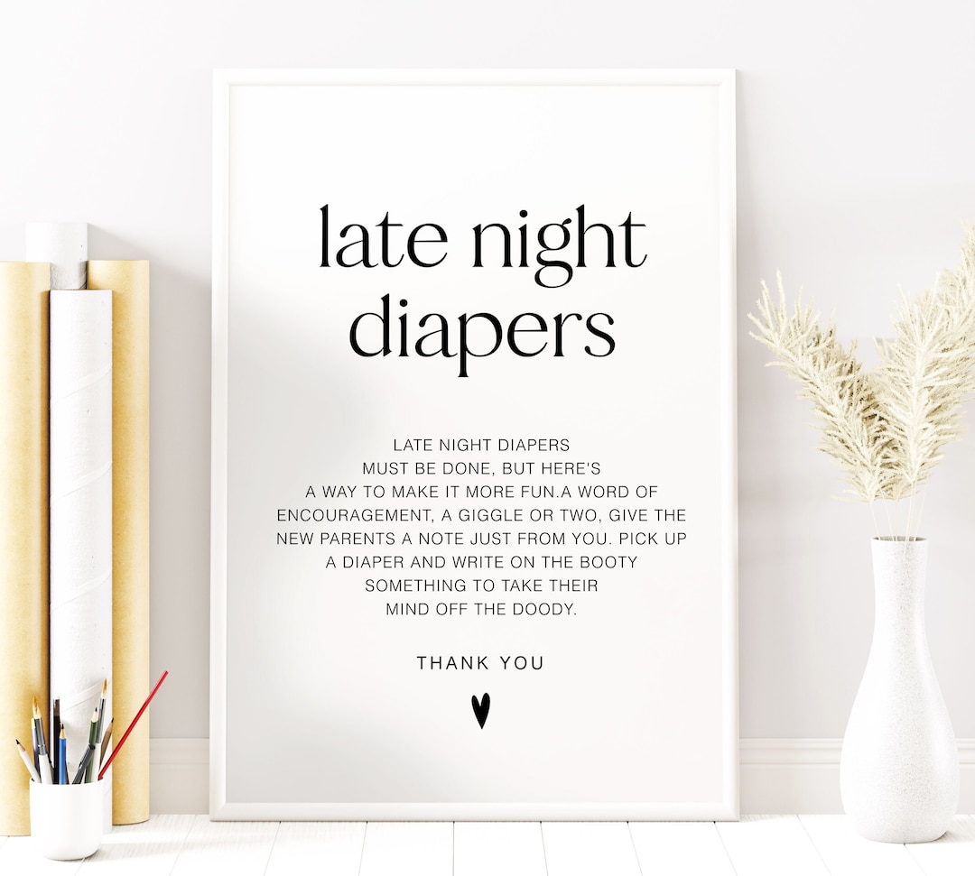 Editable Late Night Diapers Sign - Il 1080xN.5310941928 Op1r 