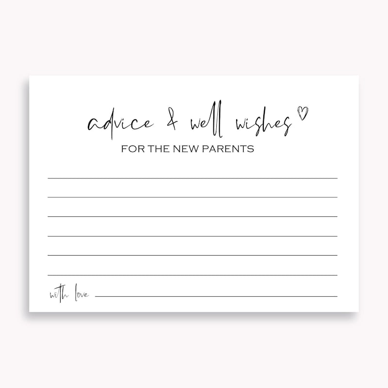 Advice Cards - Etsy