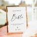 Please Sign Our Bible Guestbook Sign, Modern Sign Our Bible Sign ...