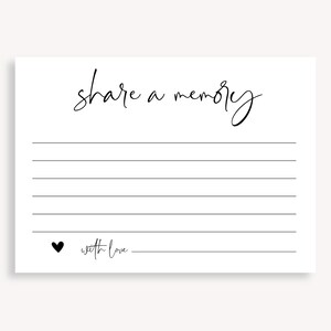 Tarjetas de memoria para compartir para baby shower, tarjetas de memoria para baby shower, tarjeta minimalista para baby shower, descarga instantánea de tarjetas de memoria para compartir, 10 FG