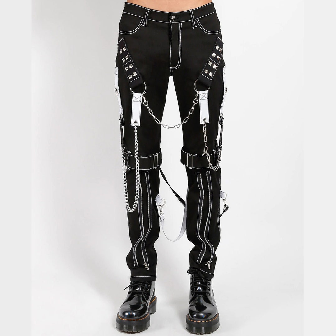 Men's Gothic Bondage Pants Men's Gothic Steampunk - Etsy