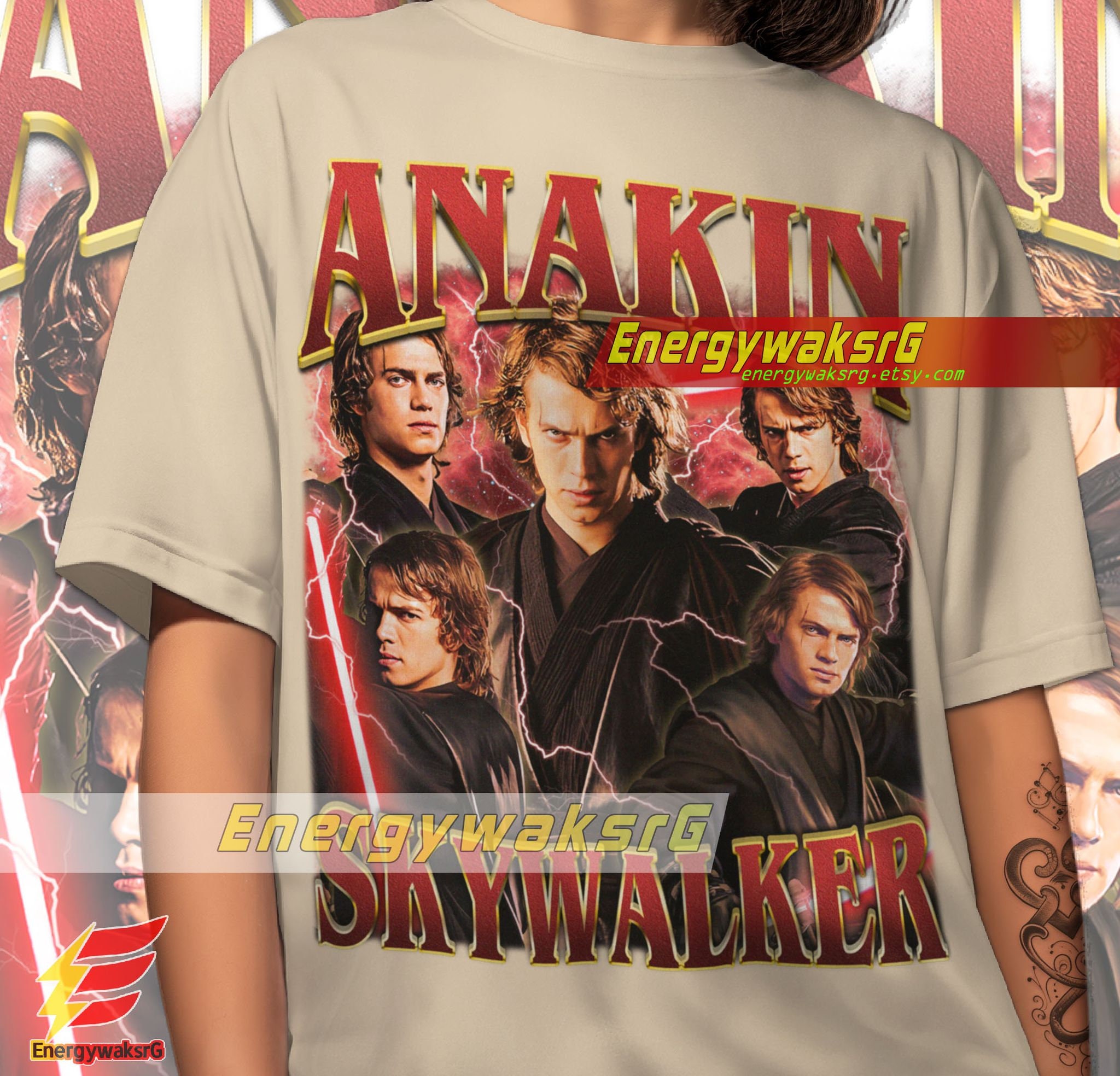 Anakin Skywalker Shirt, Anakin Skywalker Vintage 90' Shirt, Anakin ...