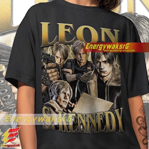Limited Leon S. Kennedy Vintage Shirt, Gift For Women and Man Unisex T-Shirt