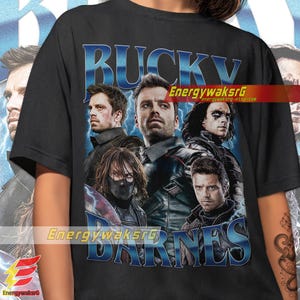 Begrenztes Bucky Barnes Sebastian Stan Vintage T-Shirt, Bucky Barnes Wintersoldat, Geschenk für Frauen und Männer Unisex T-Shirt
