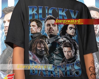 Limited Bucky Barnes Sebastian Stan Vintage T-Shirt, Bucky Barnes Winter Soldier, Gift For Women and Man Unisex T-Shirt
