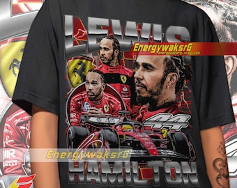 Camisa limitada Lewis Hamilton, camiseta gráfica clássica dos anos 90, camiseta retrô Lewis Hamilton, presente para mulher e homem, camiseta unissex